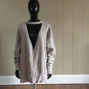 Tan oversized sweater